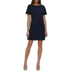 NWOT Michael Kors Little Black Ruffle Sleeve Dress